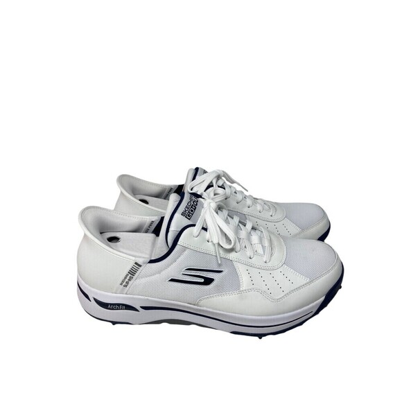 Skechers Golf Shoes Men\'s Size 13 Extra Wide White Navy Go Golf Slip-Ins main image 7